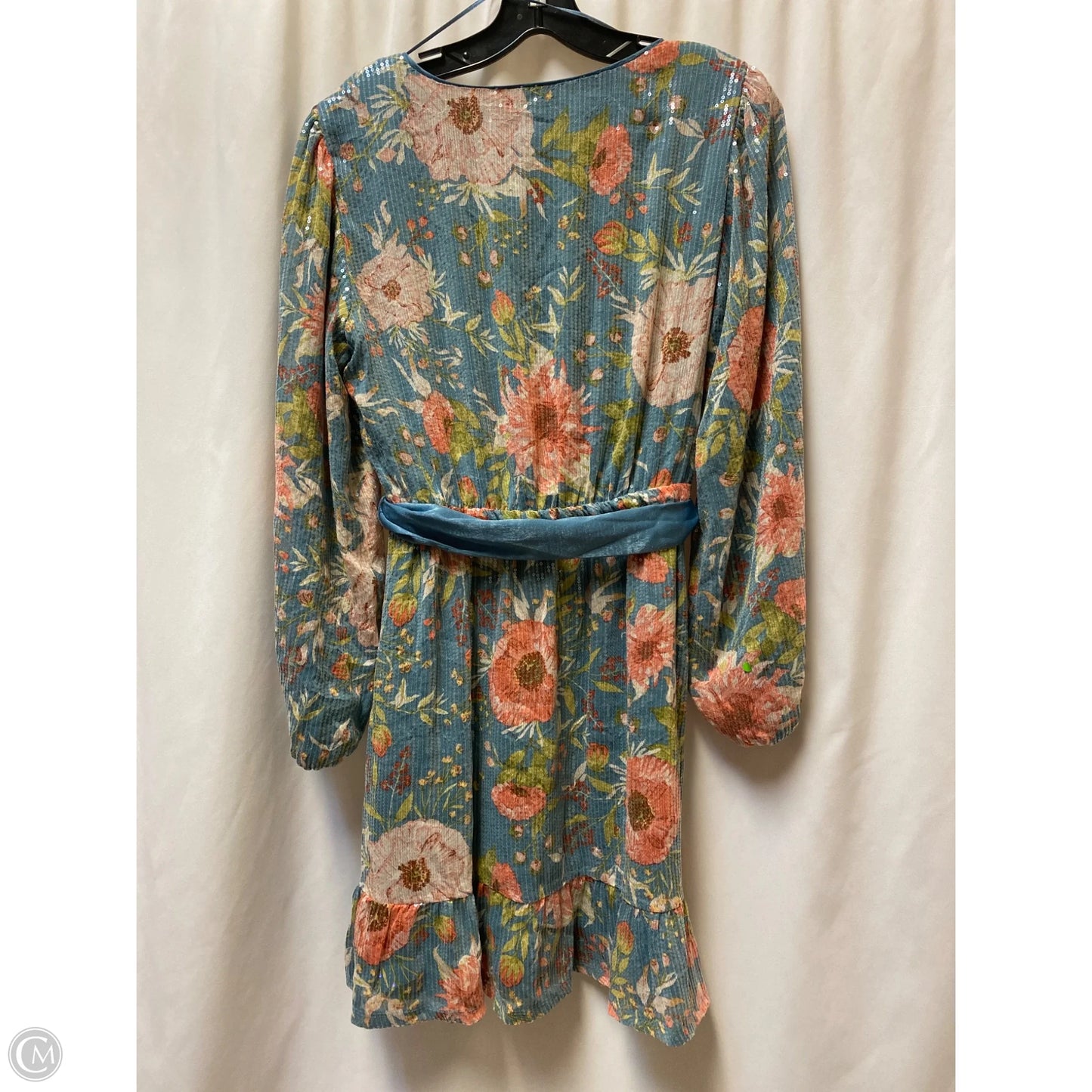 Dress Casual Midi By Lc Lauren Conrad In Blue, Size: M