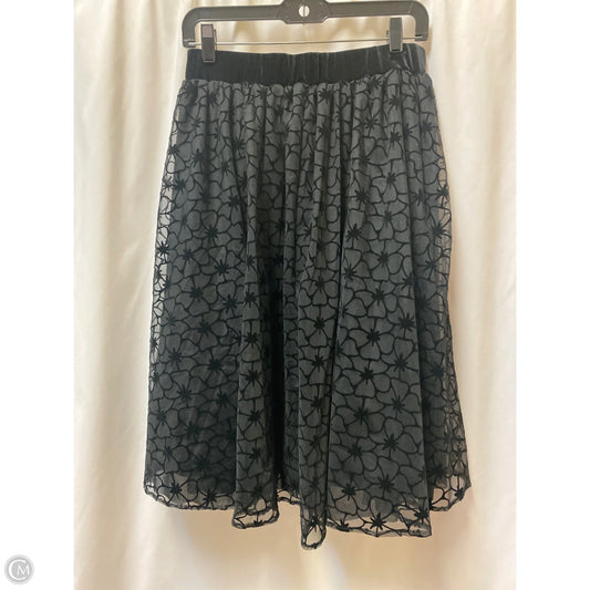 Skirt Midi By Draper James In Black, Size: M