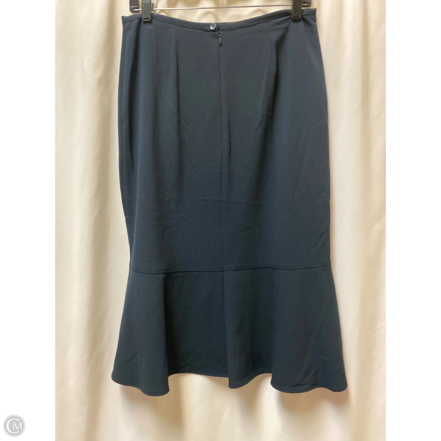 Skirt Midi By Emma James In Navy, Size: 8p