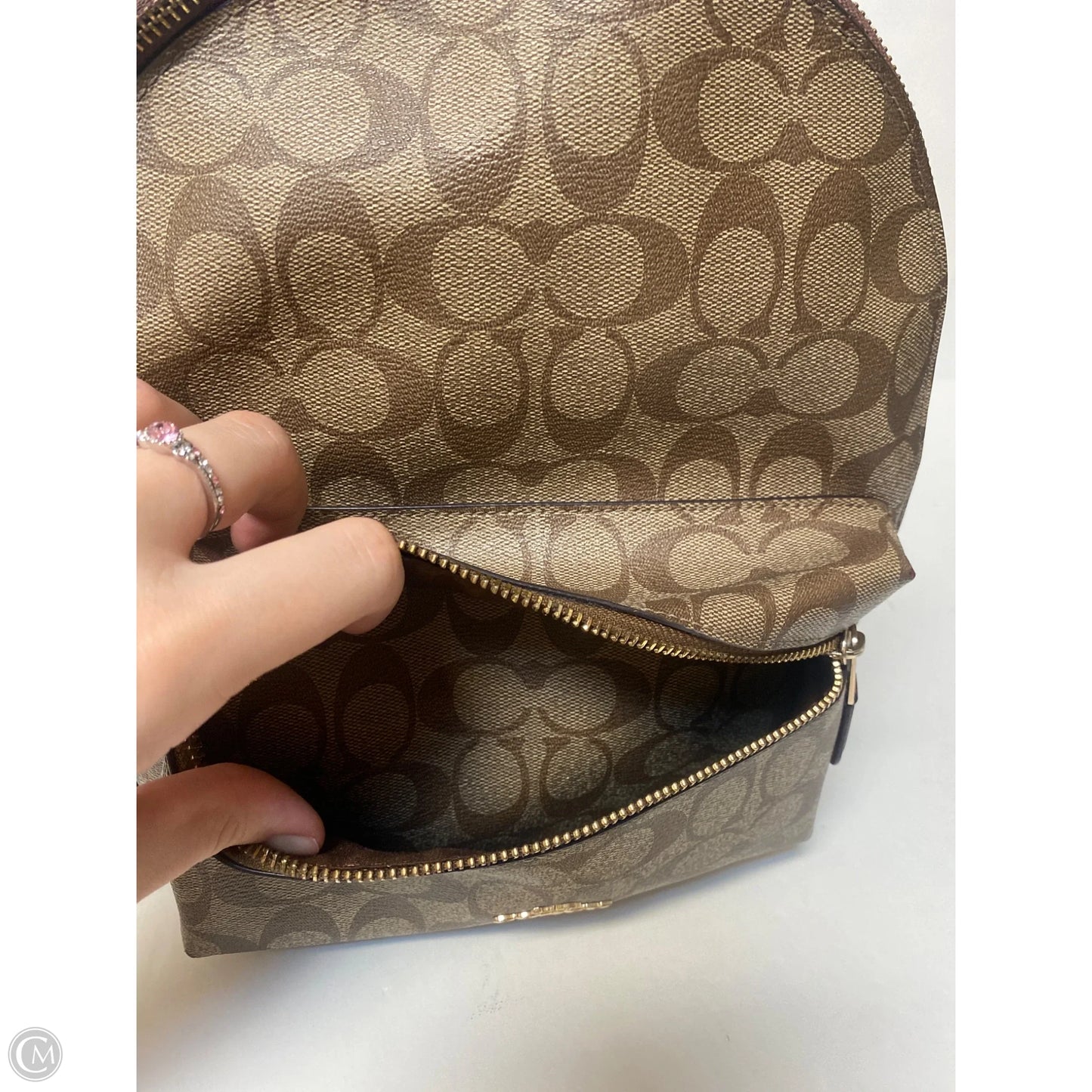 Backpack Designer By Coach, Size: Medium