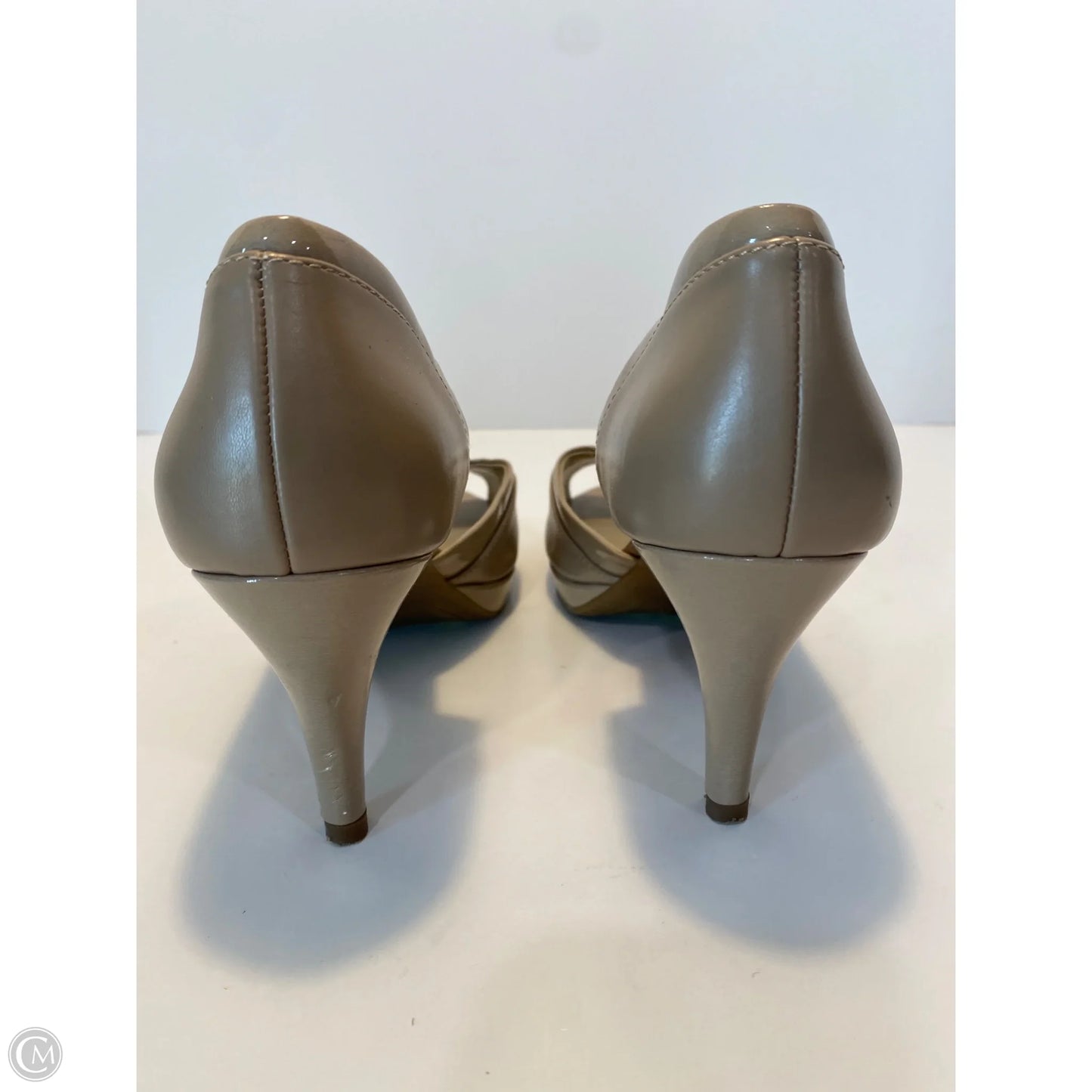 Shoes Heels Kitten By Bandolino In Tan, Size: 7