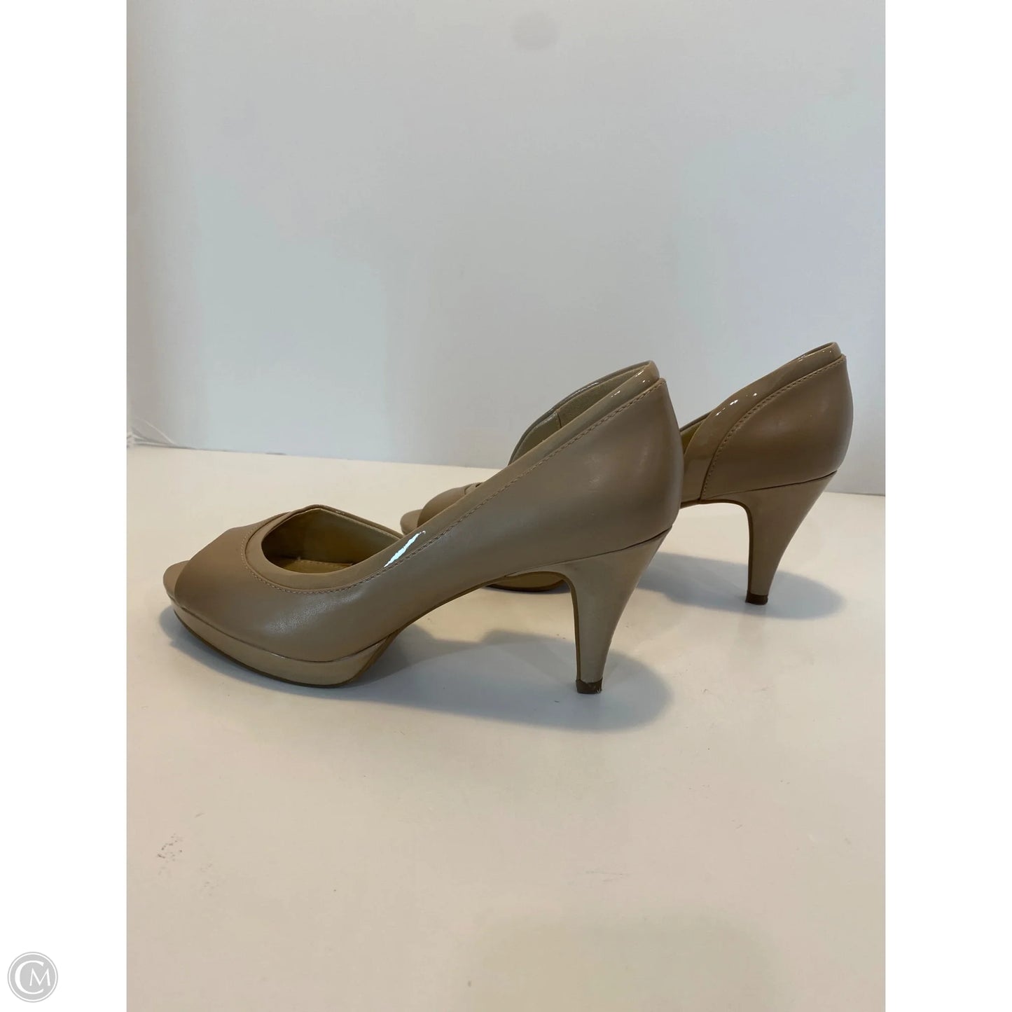 Shoes Heels Kitten By Bandolino In Tan, Size: 7