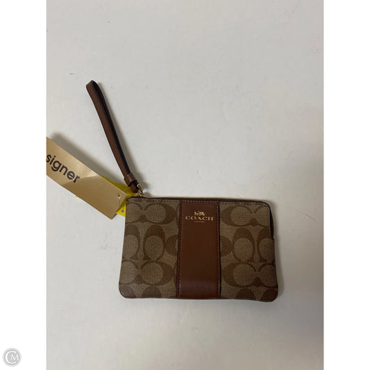Wristlet Designer By Coach, Size: Medium