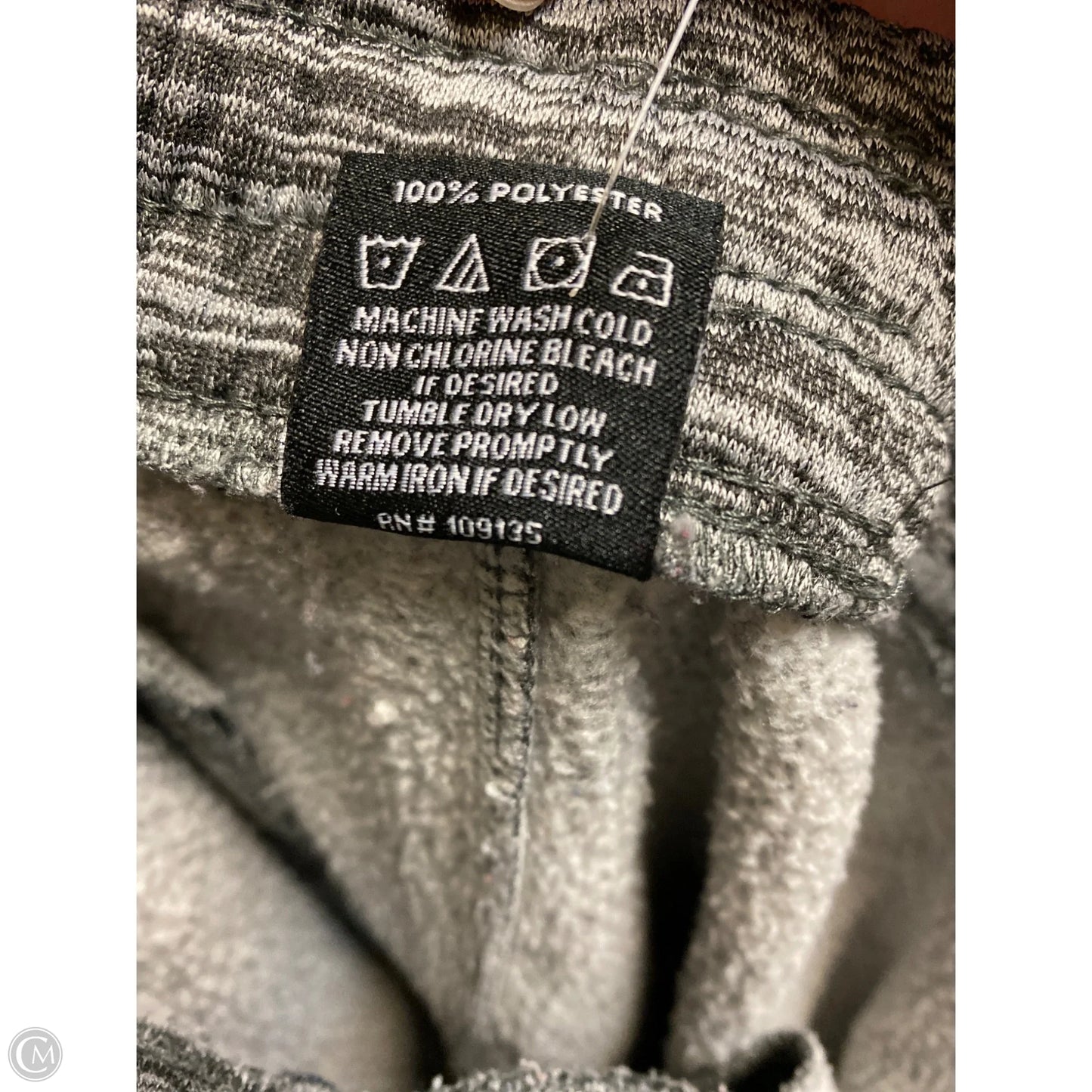 Athletic Pants By Clothes Mentor In Grey, Size: Xl