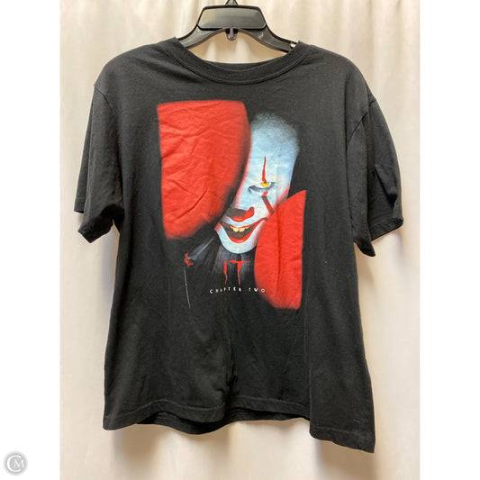 Top Short Sleeve By It In Black, Size: M