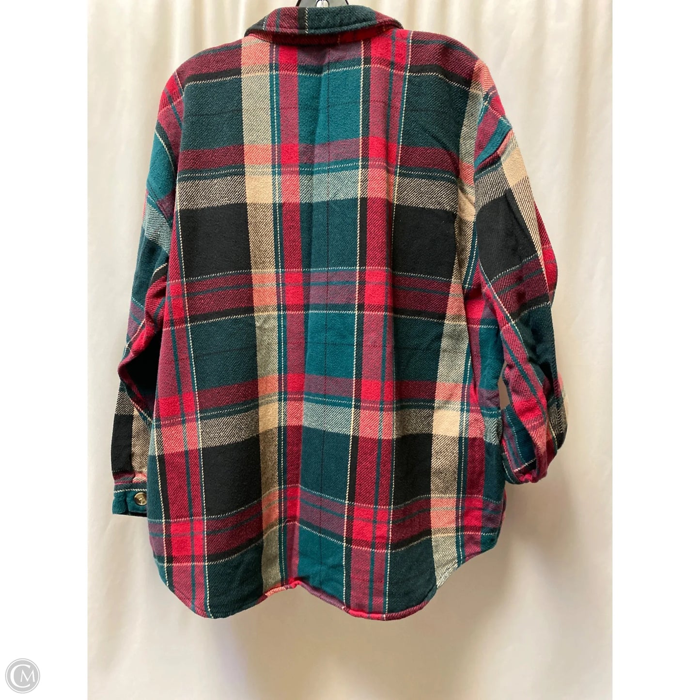 Jacket Shirt By Maurices In Pink, Size: Xl