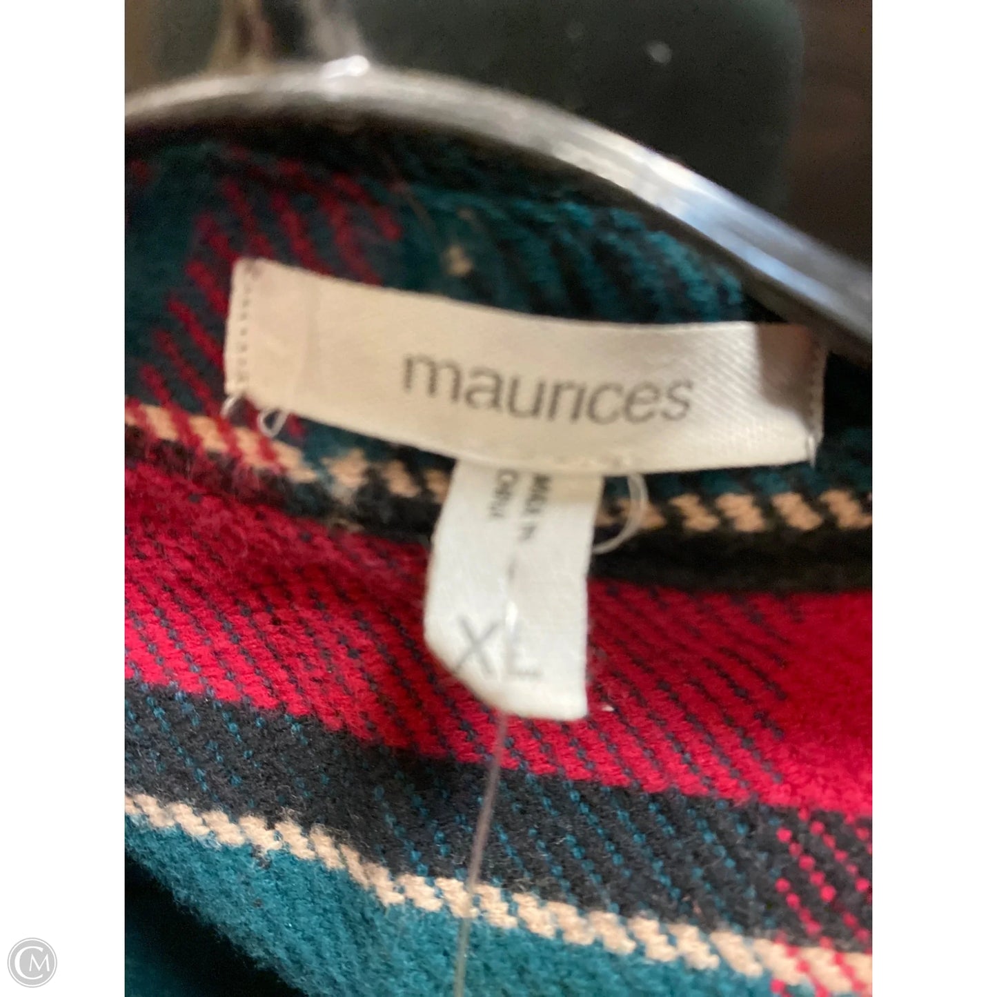 Jacket Shirt By Maurices In Pink, Size: Xl