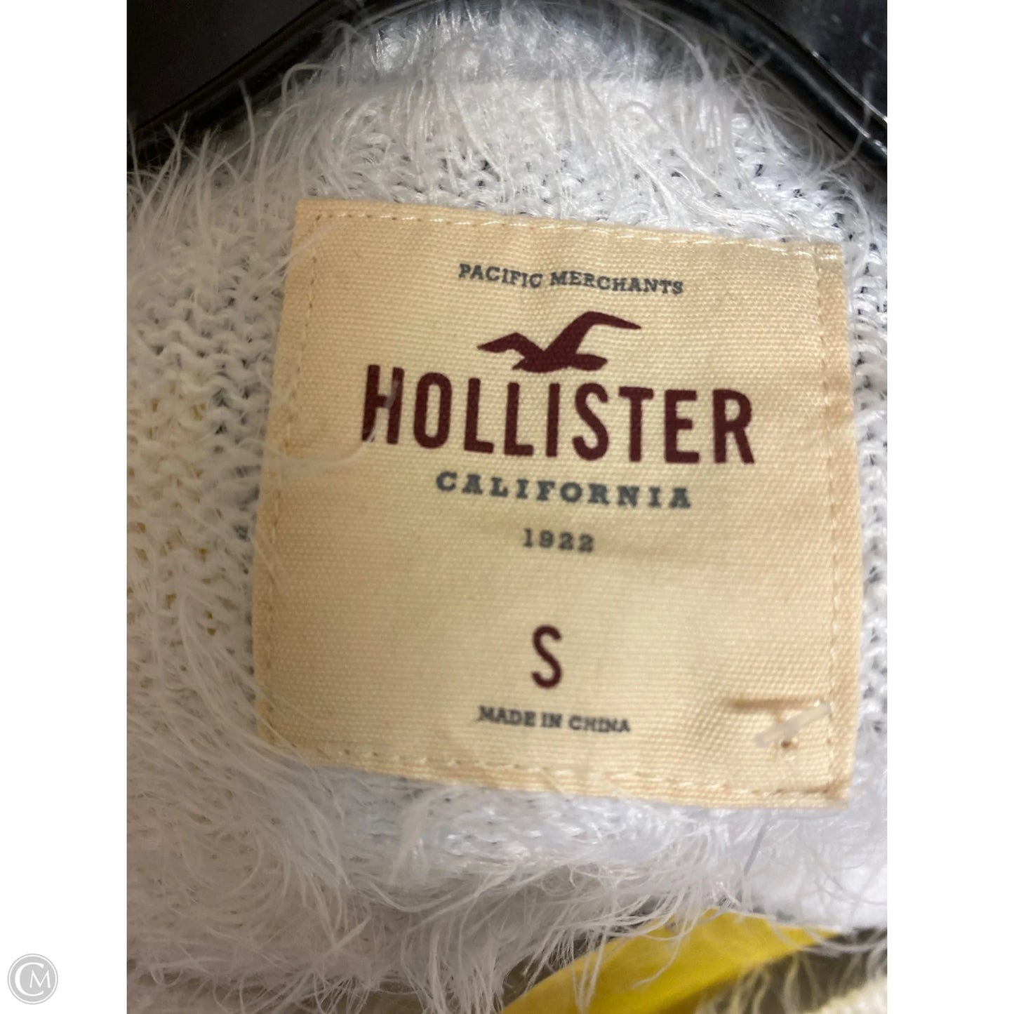 Sweater By Hollister In White, Size: S