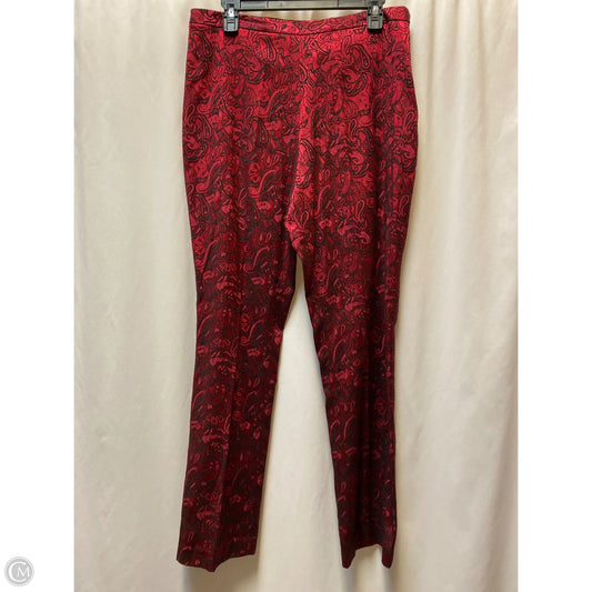 Pants Dress By Clothes Mentor In Maroon, Size: 12