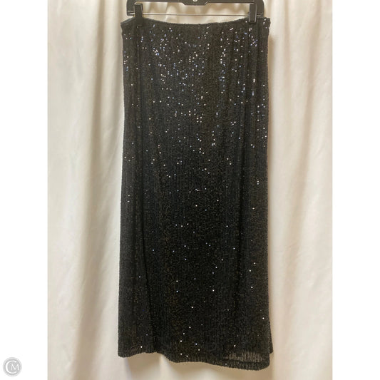 Skirt Maxi By Old Navy In Black, Size: 8