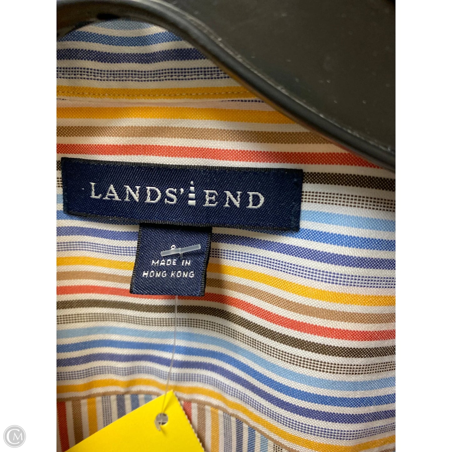 Top Long Sleeve By Lands End In Multi-colored, Size: M