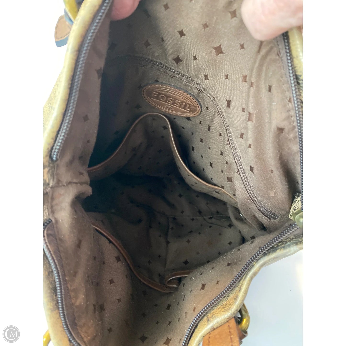 Handbag By Fossil, Size: Large