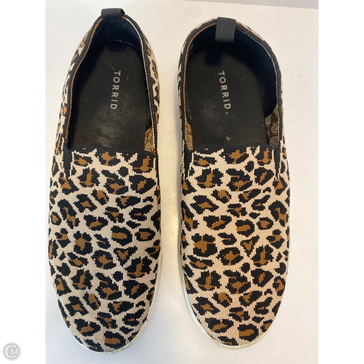 Shoes Flats By Torrid In Animal Print, Size: 12