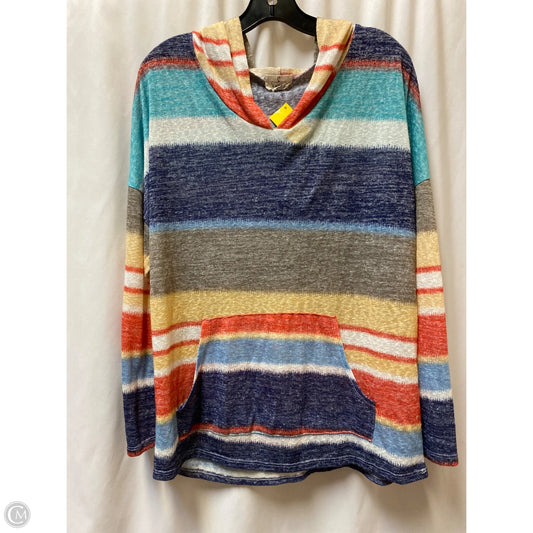 Top Long Sleeve By Ember In Multi-colored, Size: Xl