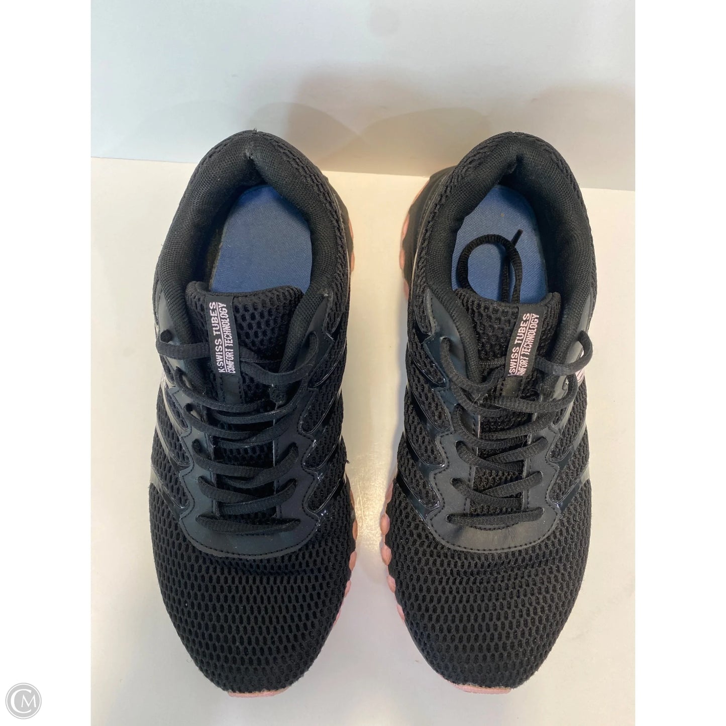 Shoes Athletic By K Swiss In Black, Size: 8