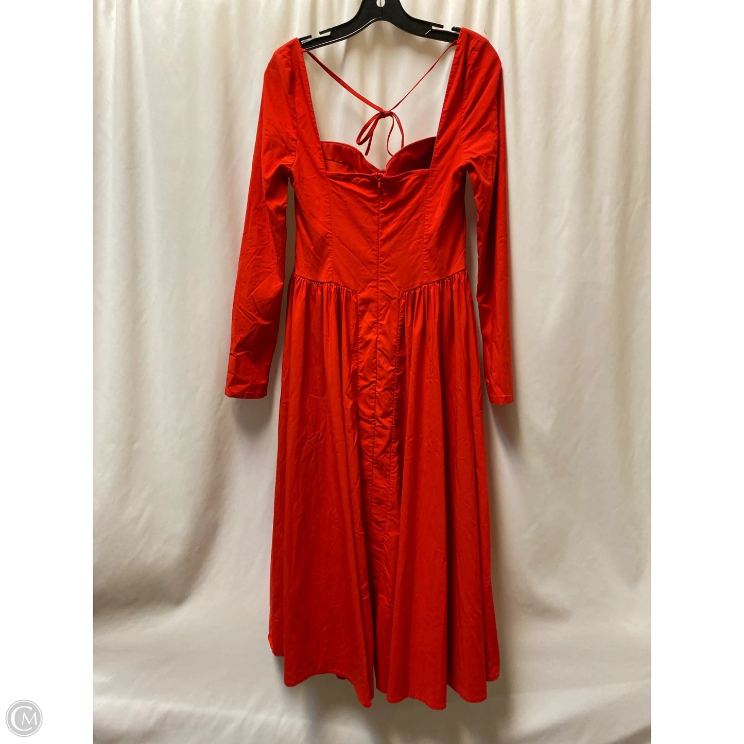 Dress Casual Maxi By Clothes Mentor size L Red
