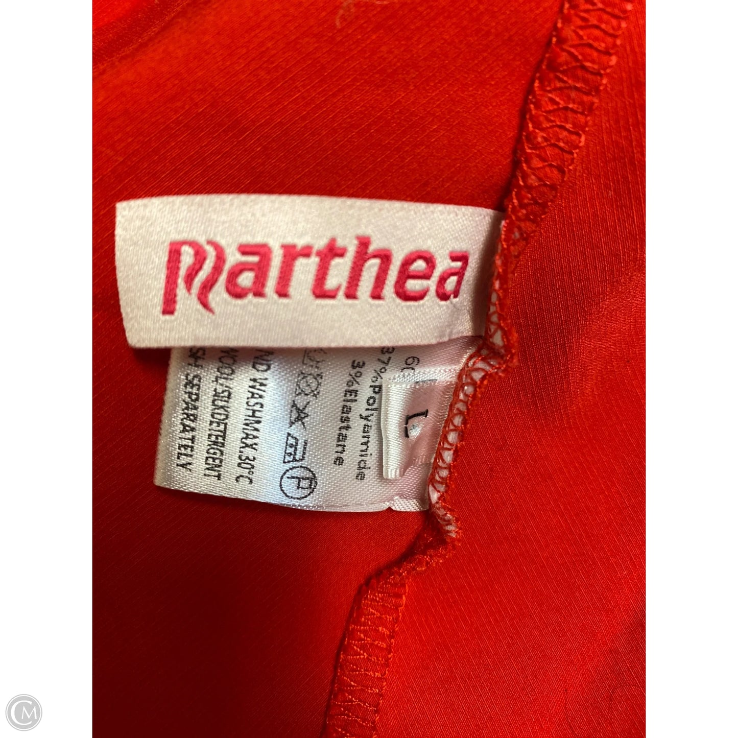 Dress Casual Maxi By Clothes Mentor size L Red