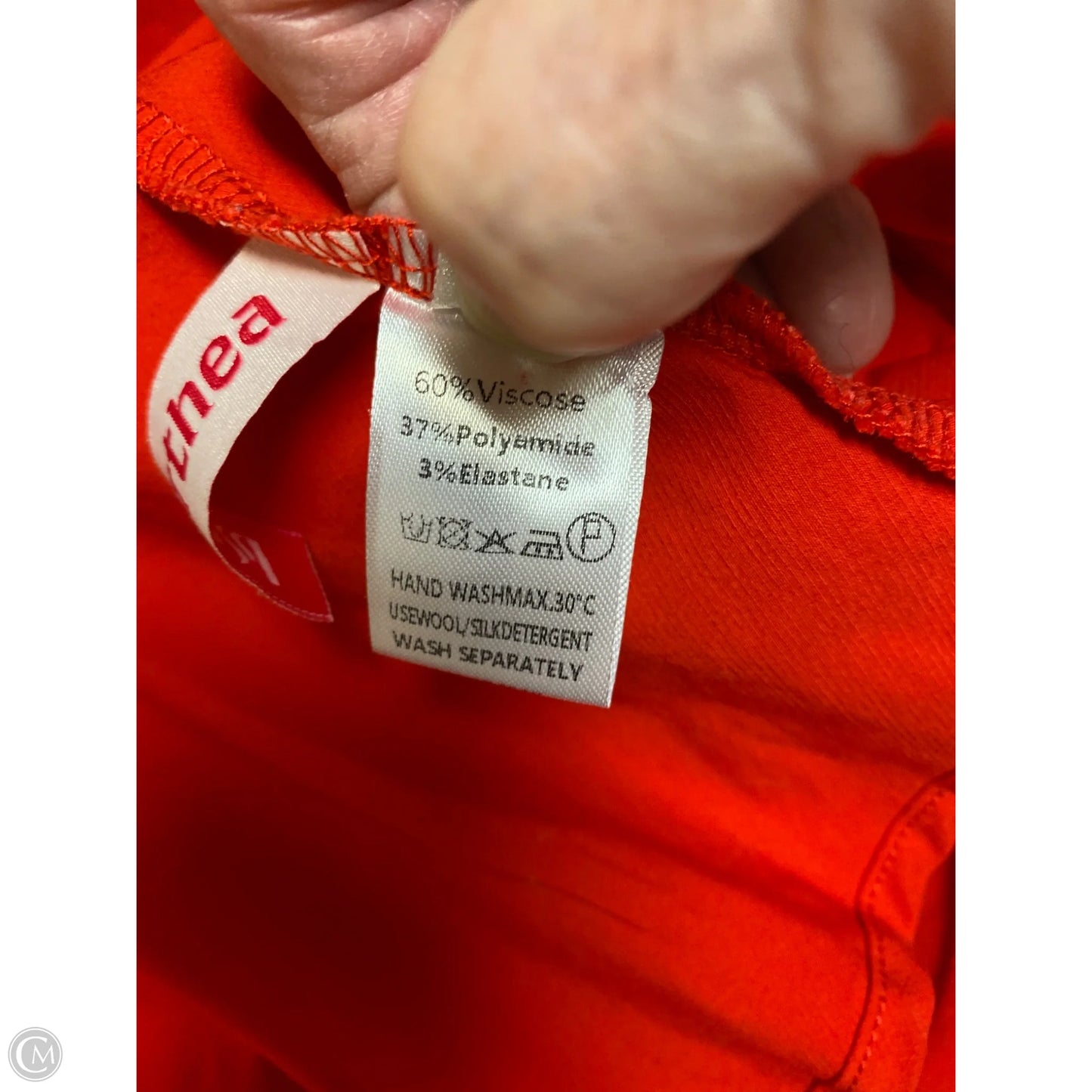 Dress Casual Maxi By Clothes Mentor size L Red