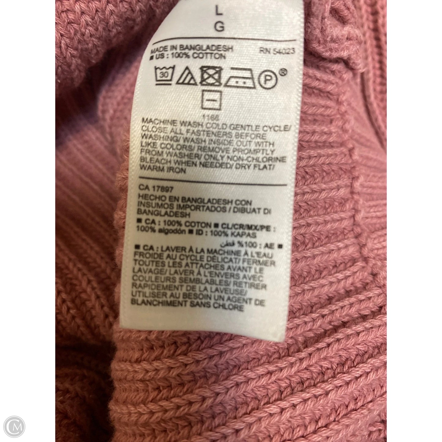 Cardigan By Old Navy In Pink, Size: L
