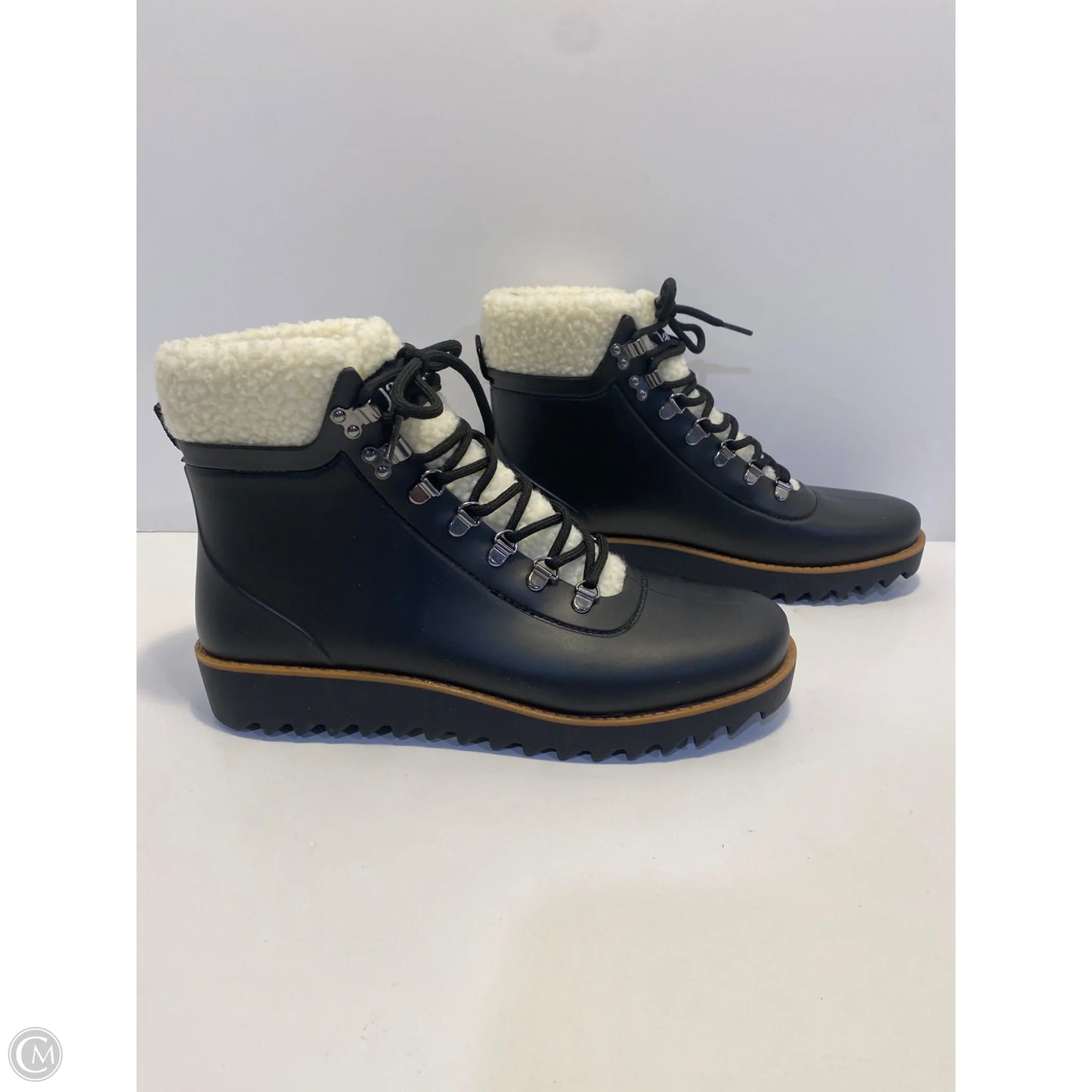 Boots Ankle Flats By Jambu In Black, Size: 9