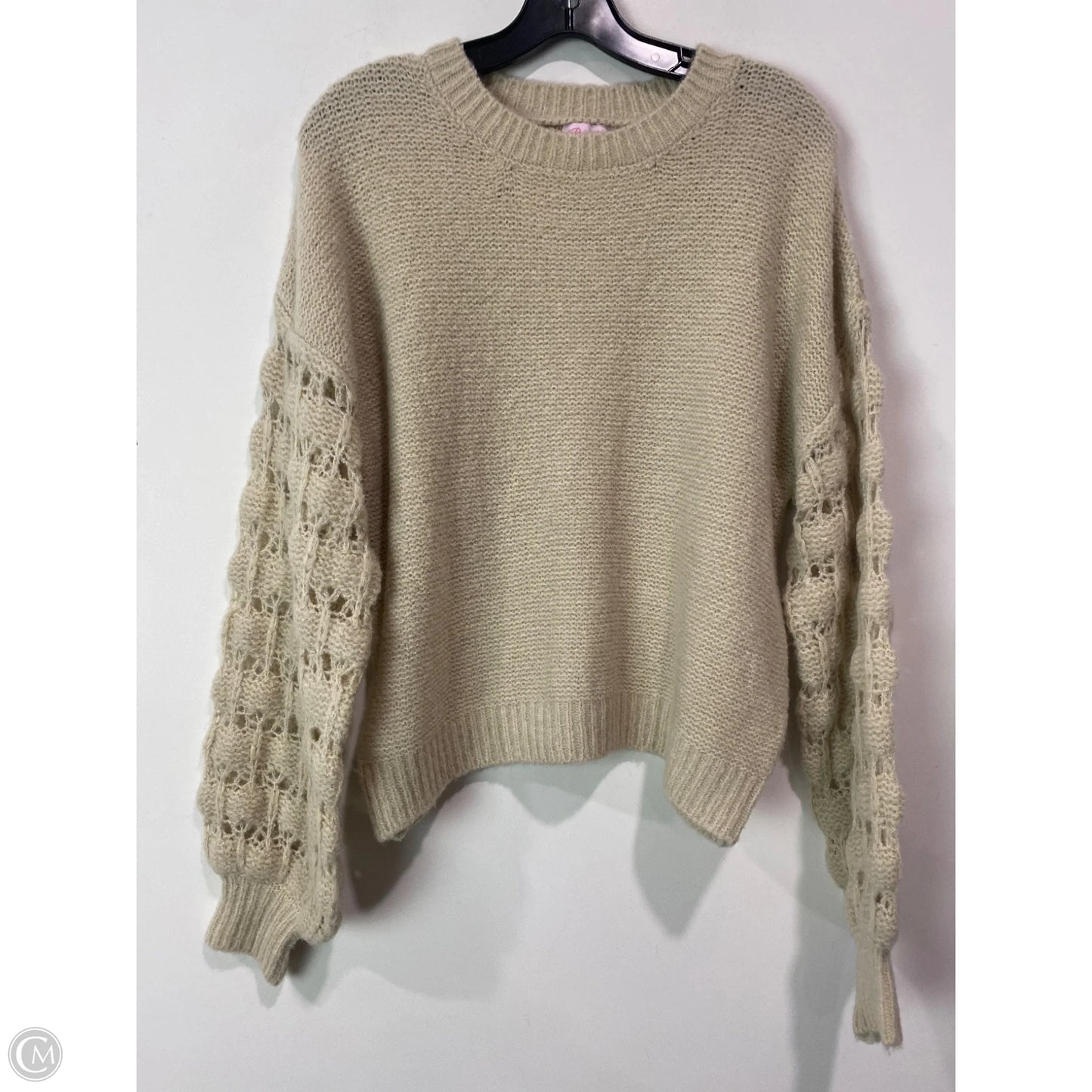 Sweater By Pink Lily In Tan, Size: S