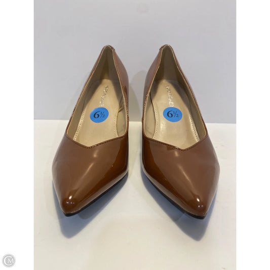 Shoes Heels Block By Marc Fisher In Brown, Size: 6.5