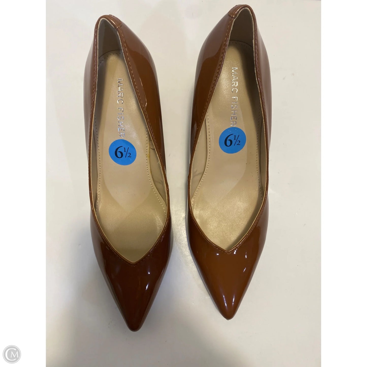 Shoes Heels Block By Marc Fisher In Brown, Size: 6.5