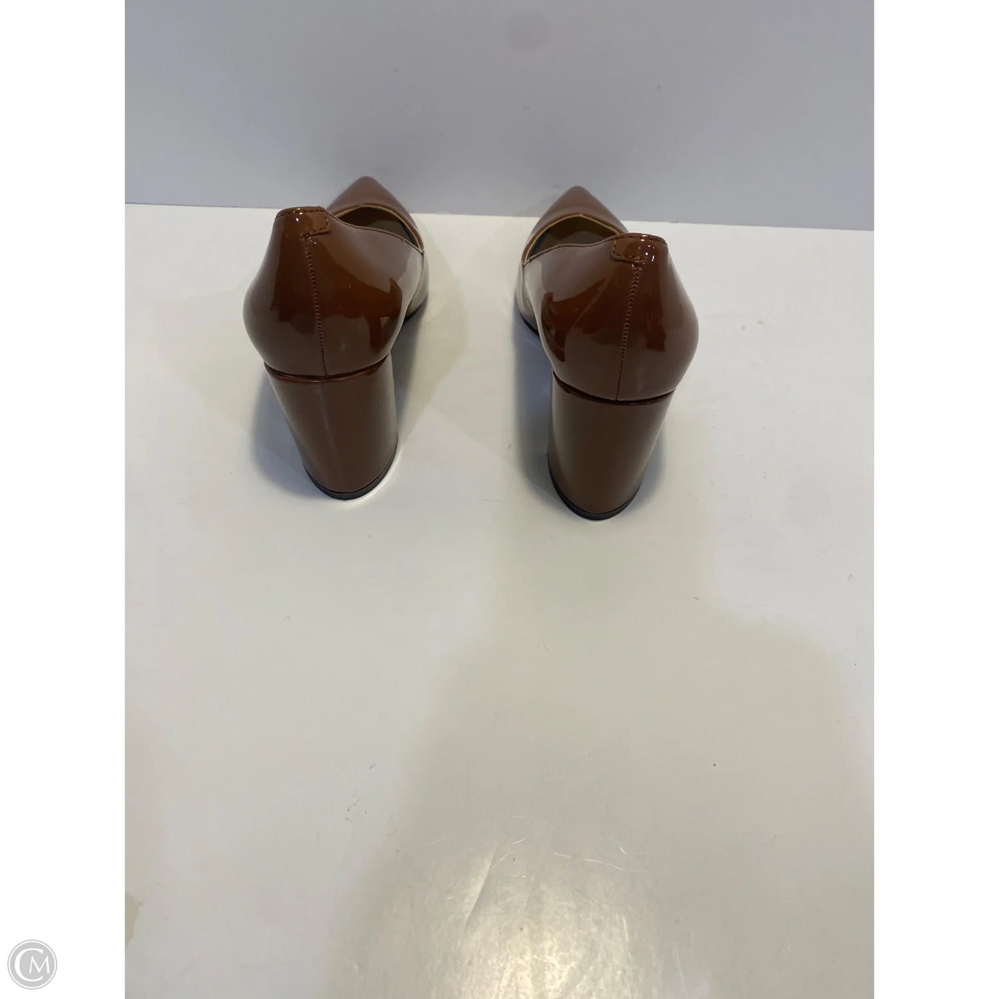 Shoes Heels Block By Marc Fisher In Brown, Size: 6.5