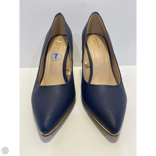 Shoes Heels Stiletto By Marc New York In Blue, Size: 7