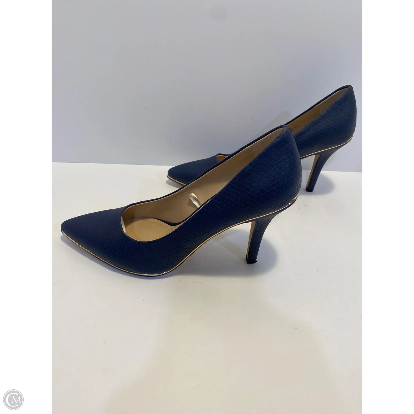 Shoes Heels Stiletto By Marc New York In Blue, Size: 7