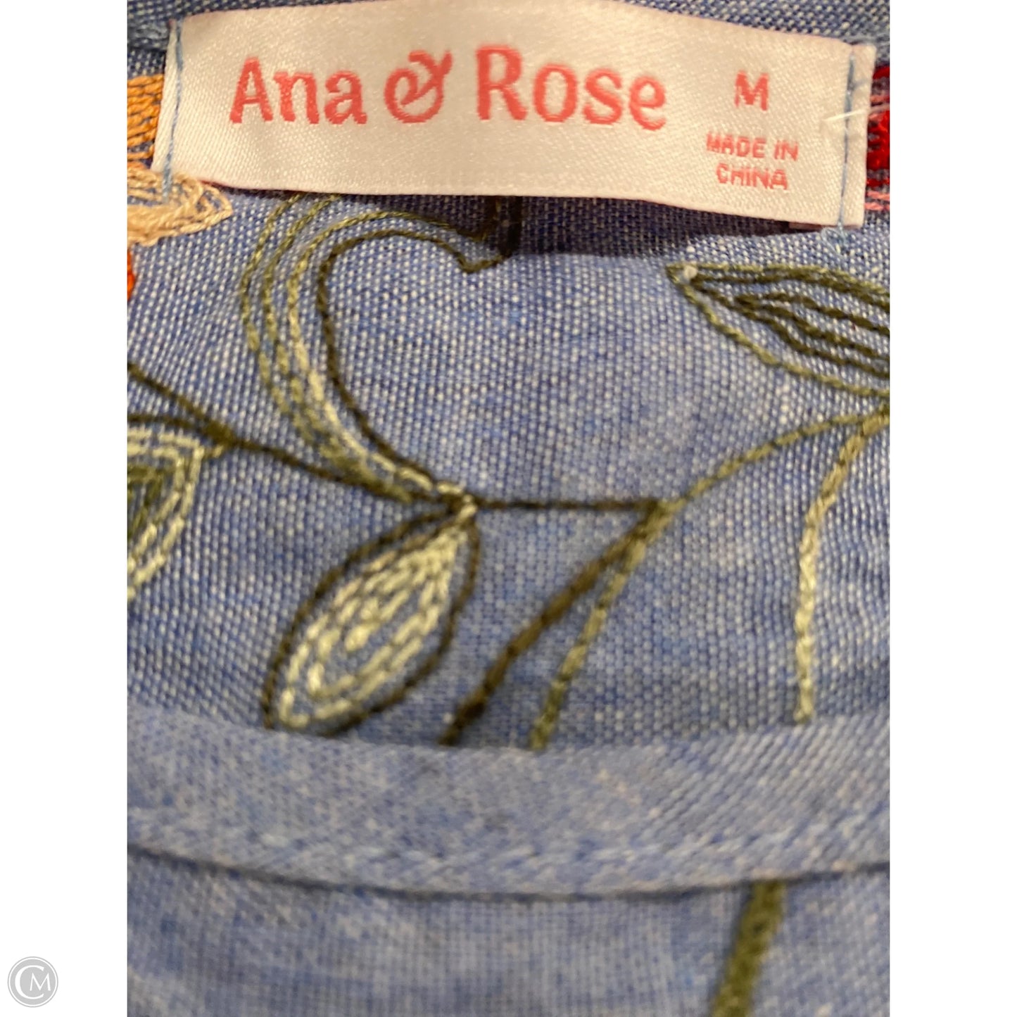 Top Long Sleeve By Clothes Mentor In Blue, Size: M