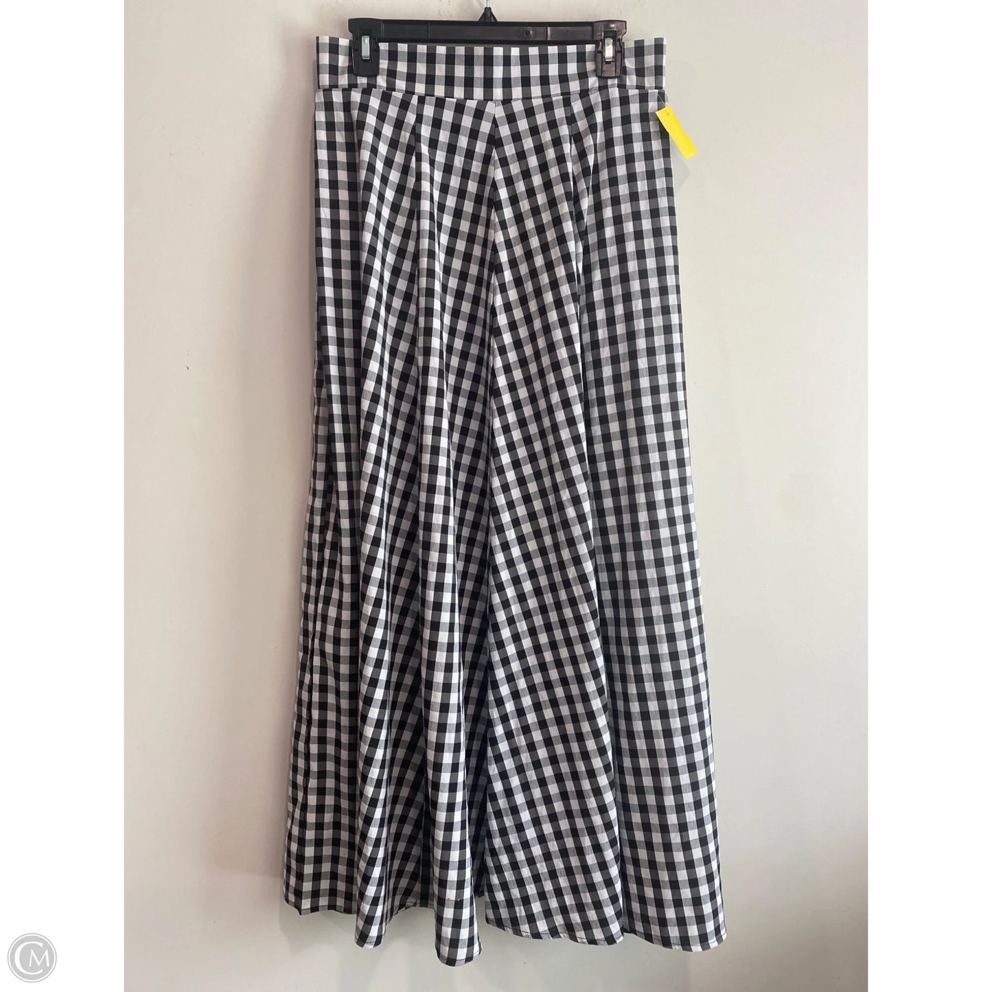 Skirt Maxi By Clothes Mentor In Black & White, Size: L