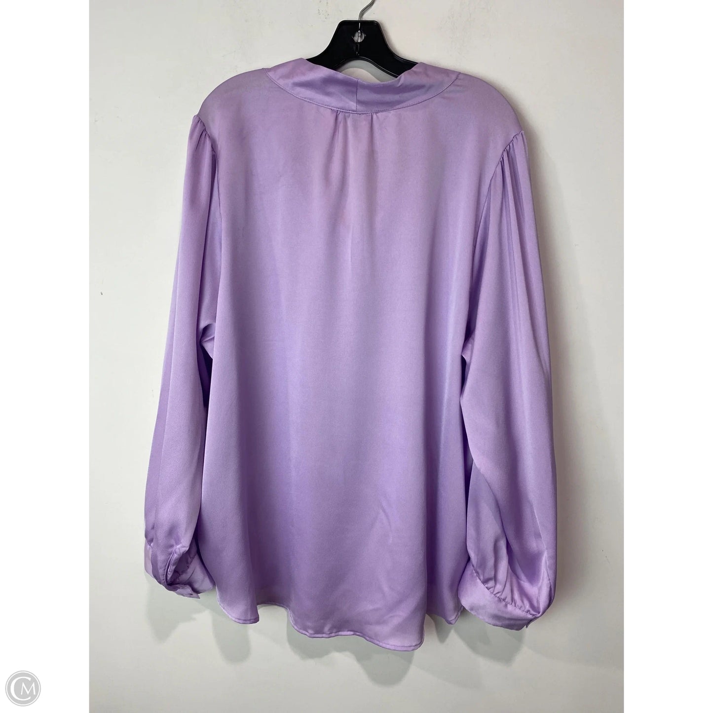 Top Long Sleeve By Torrid In Purple, Size: 3x