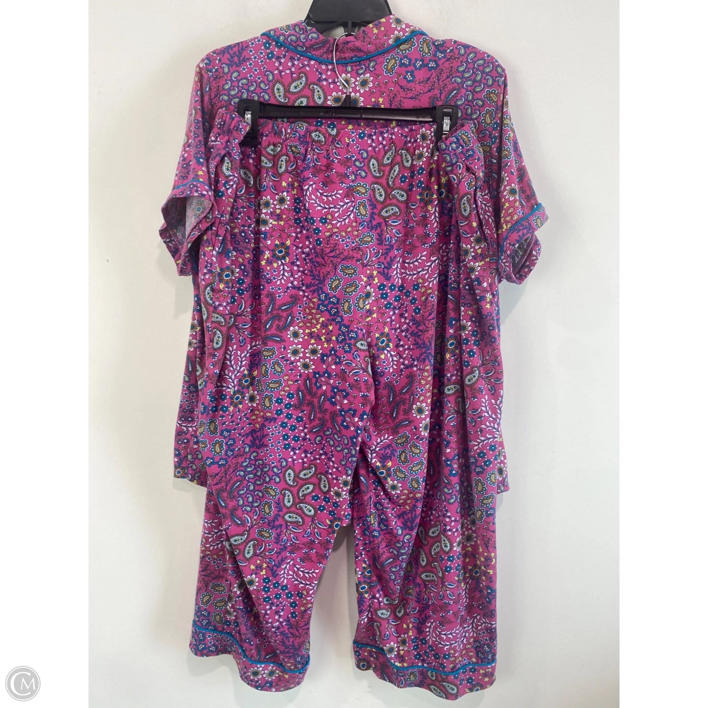 Pajamas 2pc By Joyspun In Purple, Size: 2x