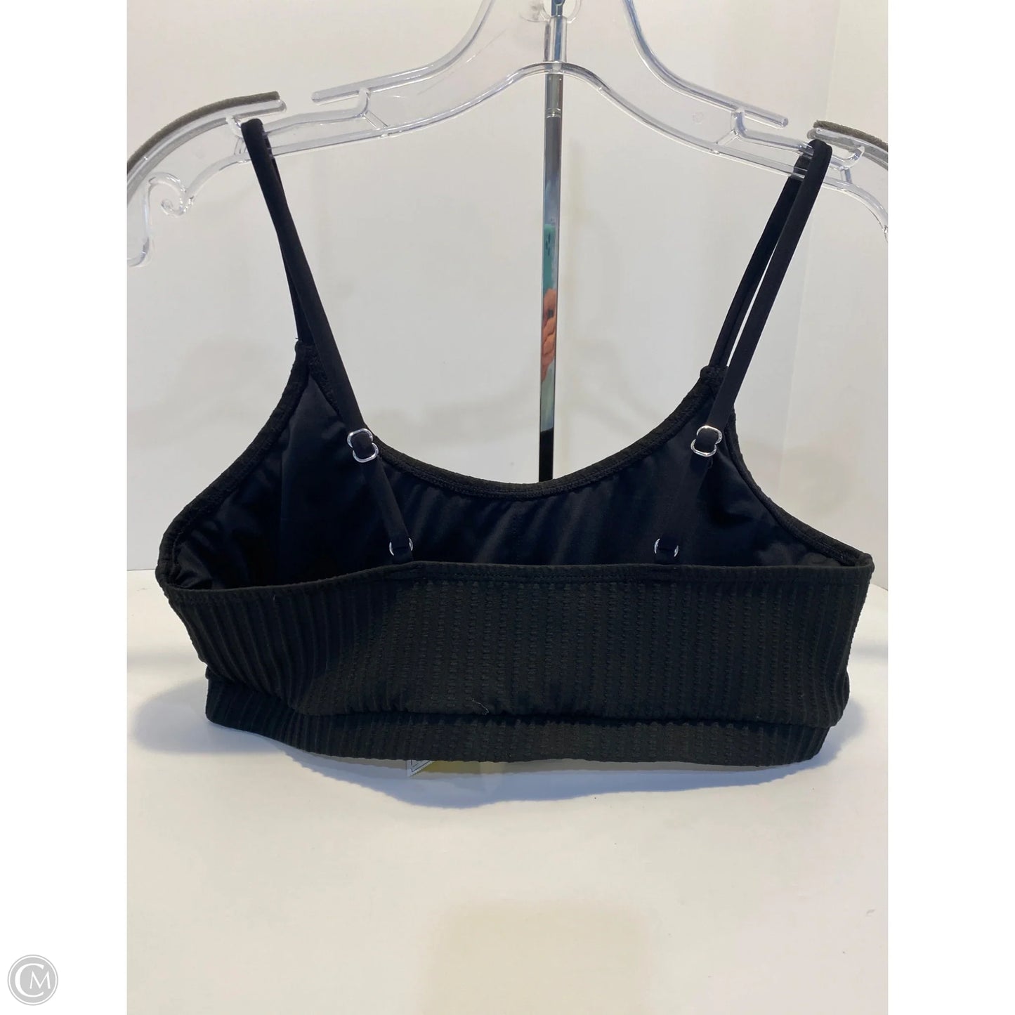 Athletic Bra By Clothes Mentor In Black, Size: L