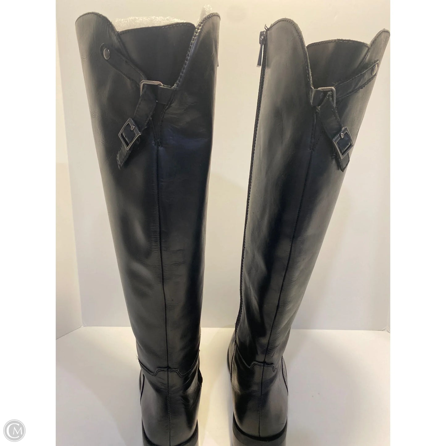 Boots Knee Flats By Vince Camuto In Black, Size: 10