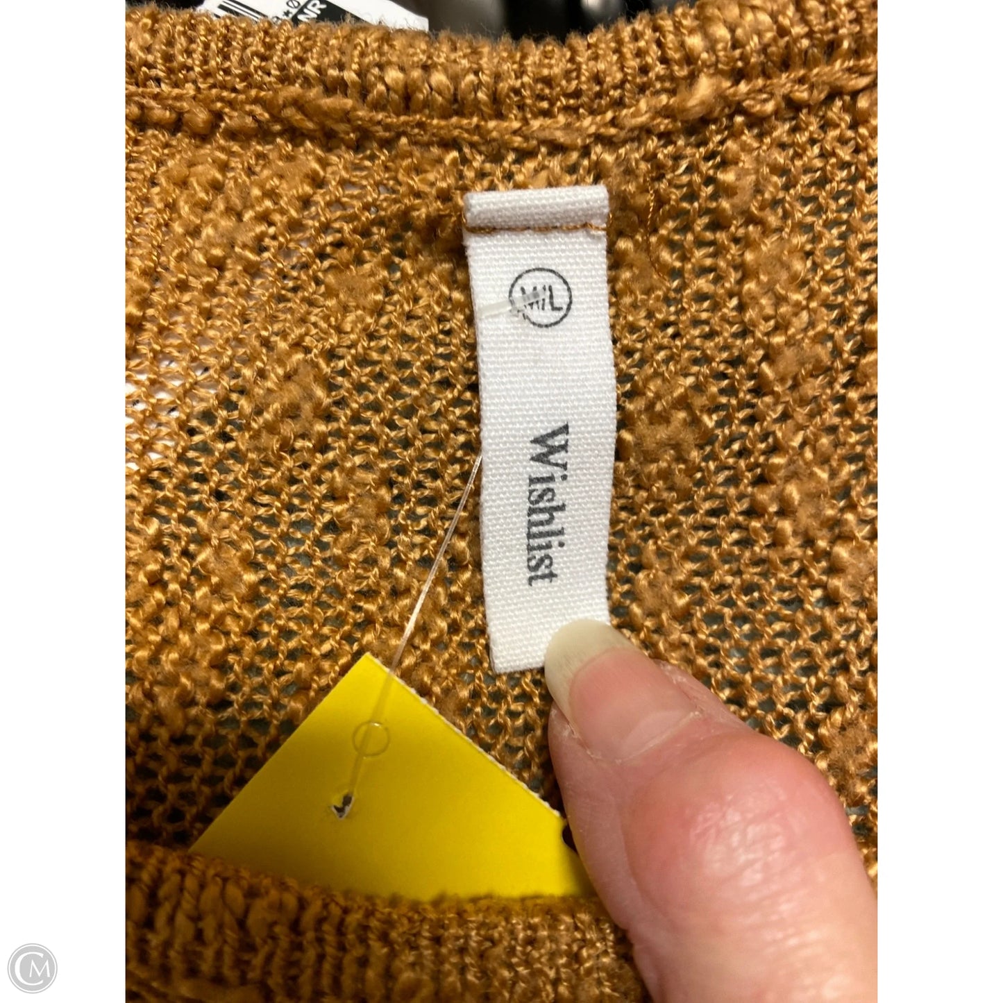 Sweater By Wishlist In Brown, Size: M