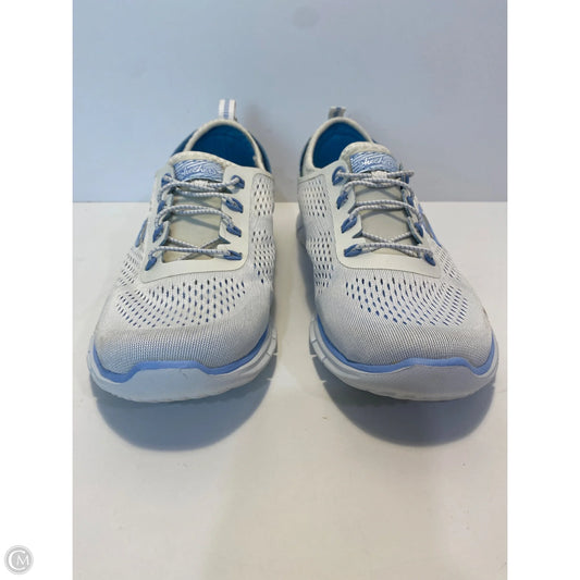 Shoes Athletic By Skechers In Blue, Size: 7.5
