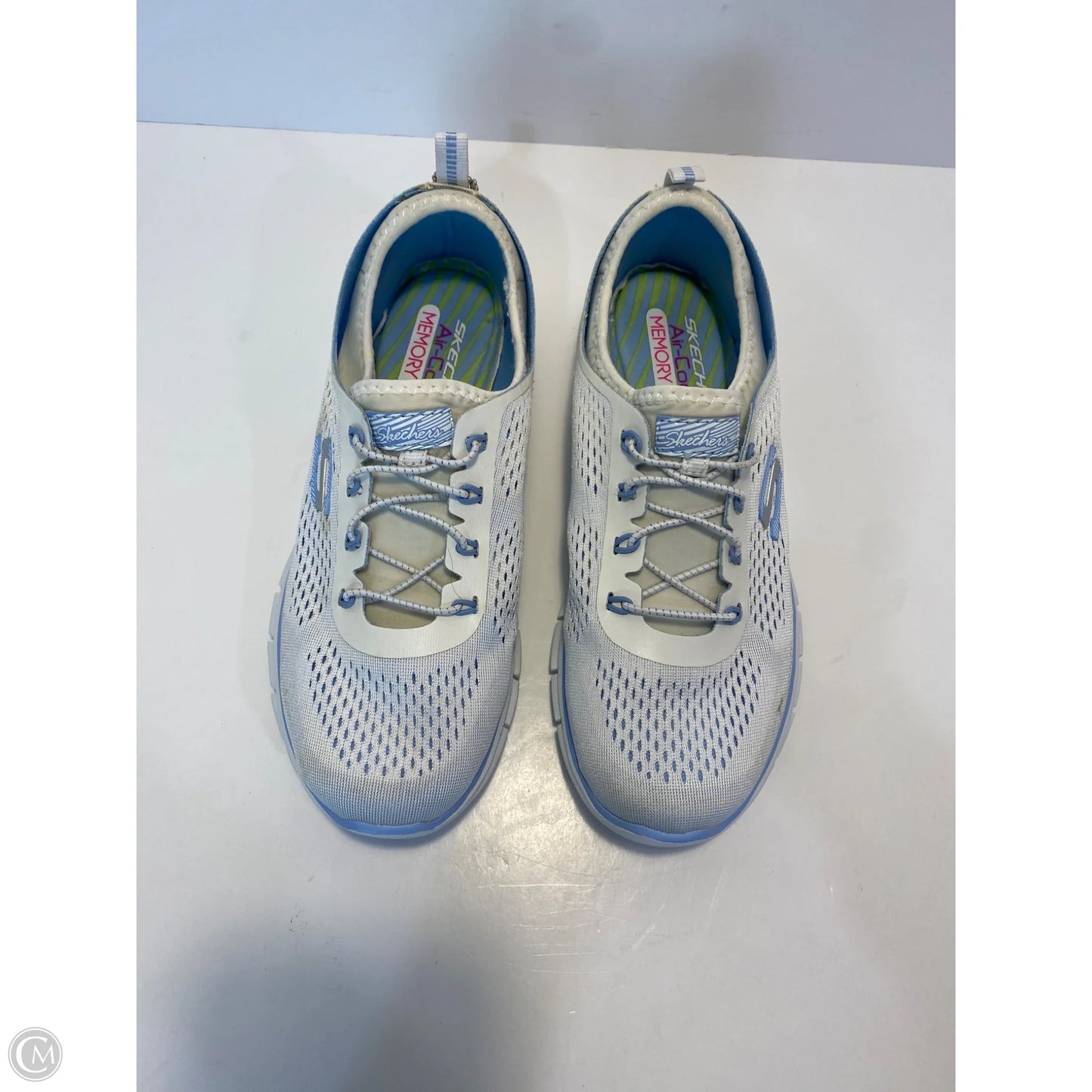 Shoes Athletic By Skechers In Blue, Size: 7.5