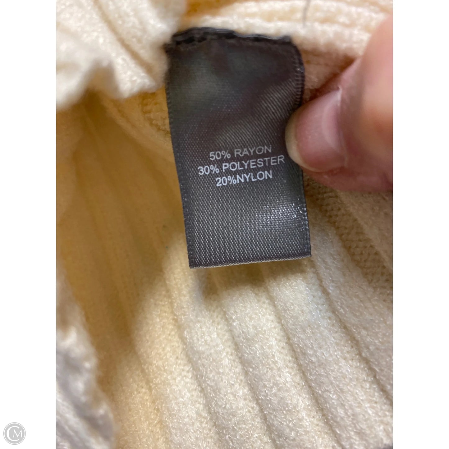 Sweater By Marled In Cream, Size: M