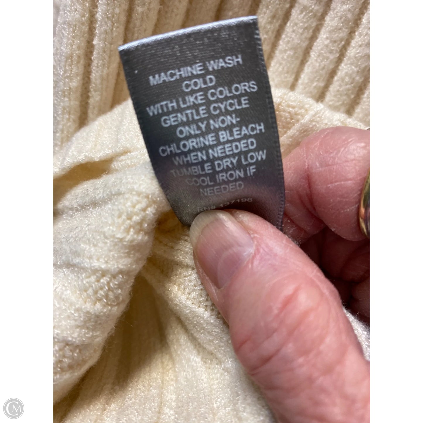 Sweater By Marled In Cream, Size: M