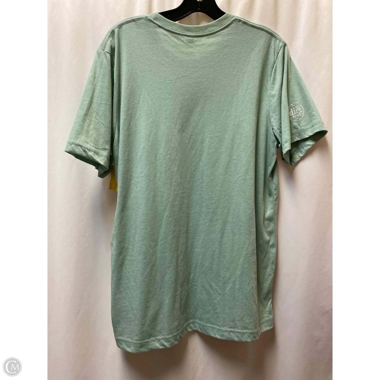 Top Short Sleeve By Canvas In Green, Size: L