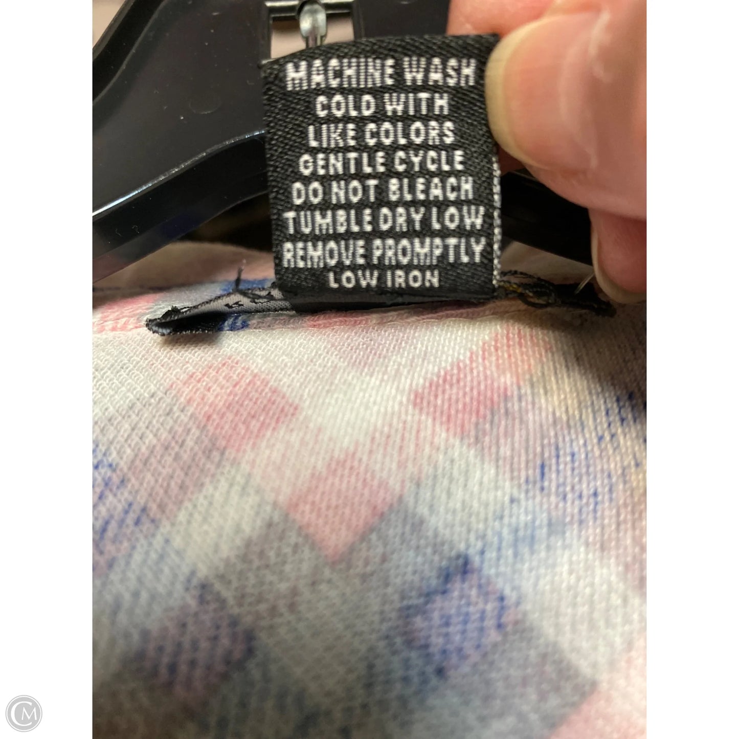 Top Long Sleeve By Robert Louis In Pink, Size: Xl