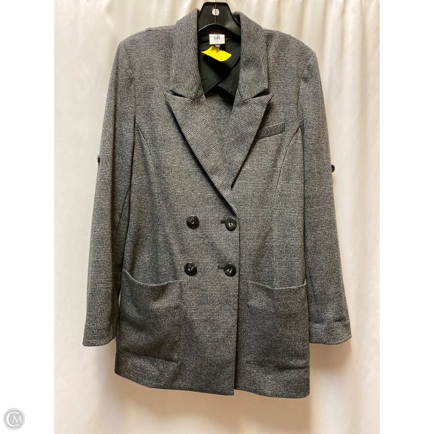Coat Other By Cabi In Black, Size: L