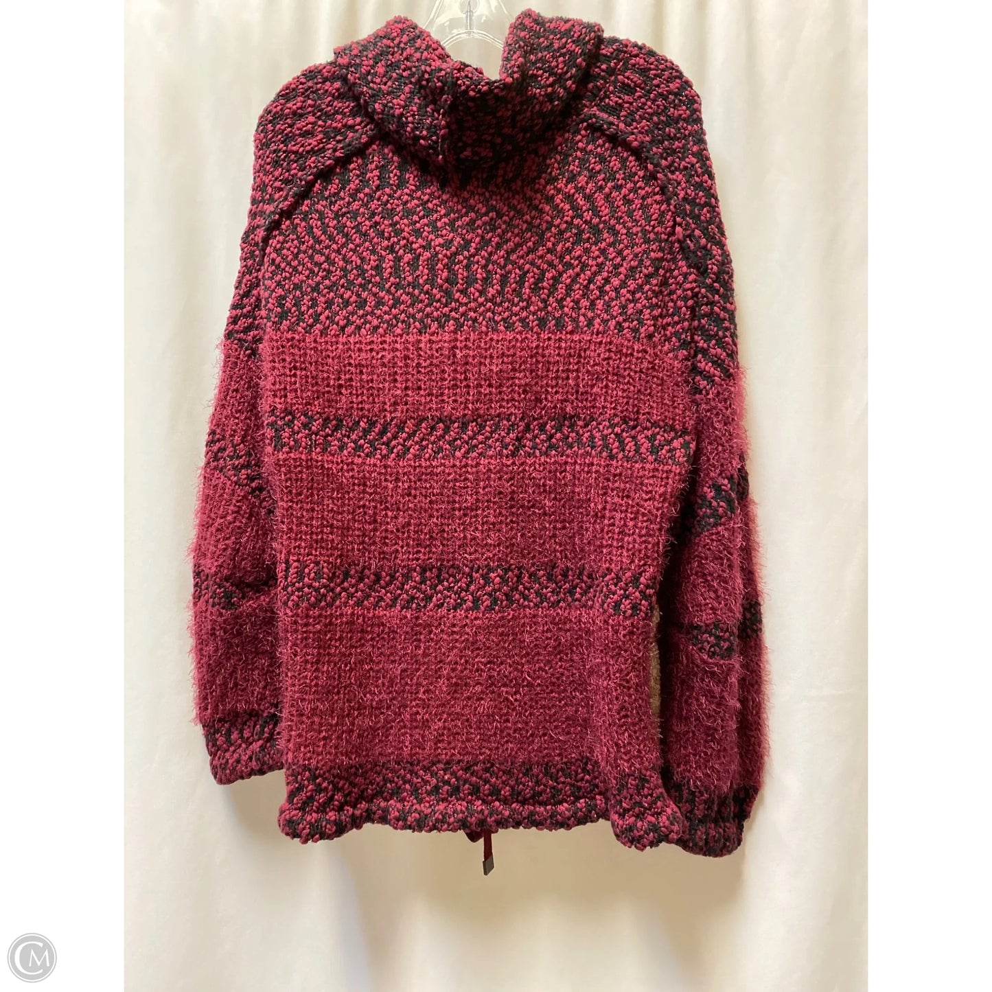 Sweater By New Directions In Maroon, Size: S