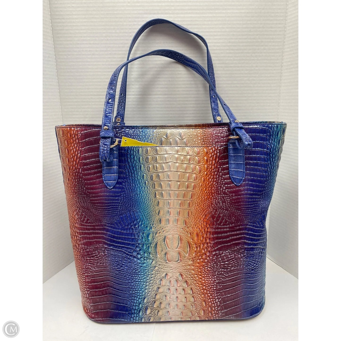 Handbag Designer By Brahmin, Size: Large