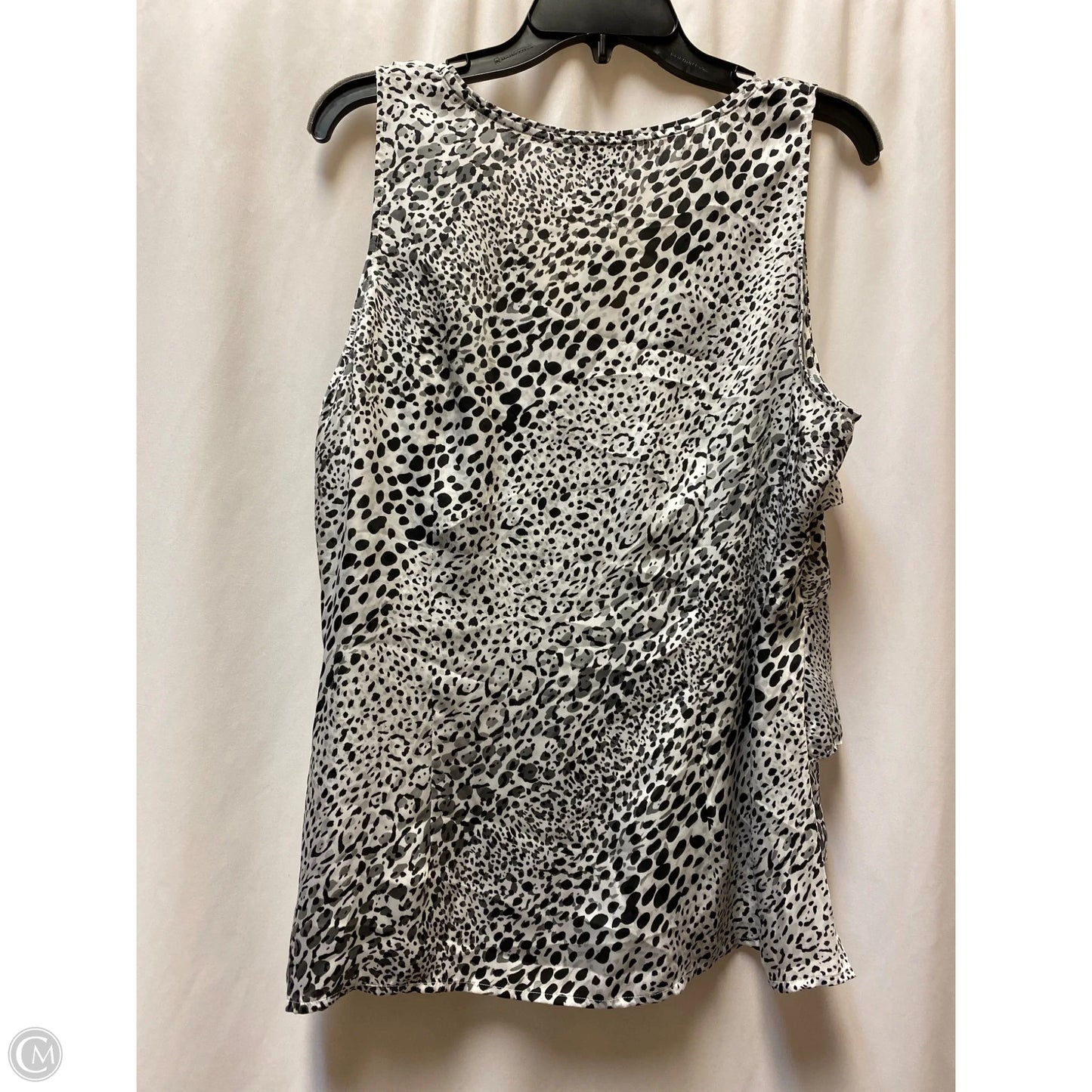 Top Sleeveless By White House Black Market In Black & White, Size: Xl