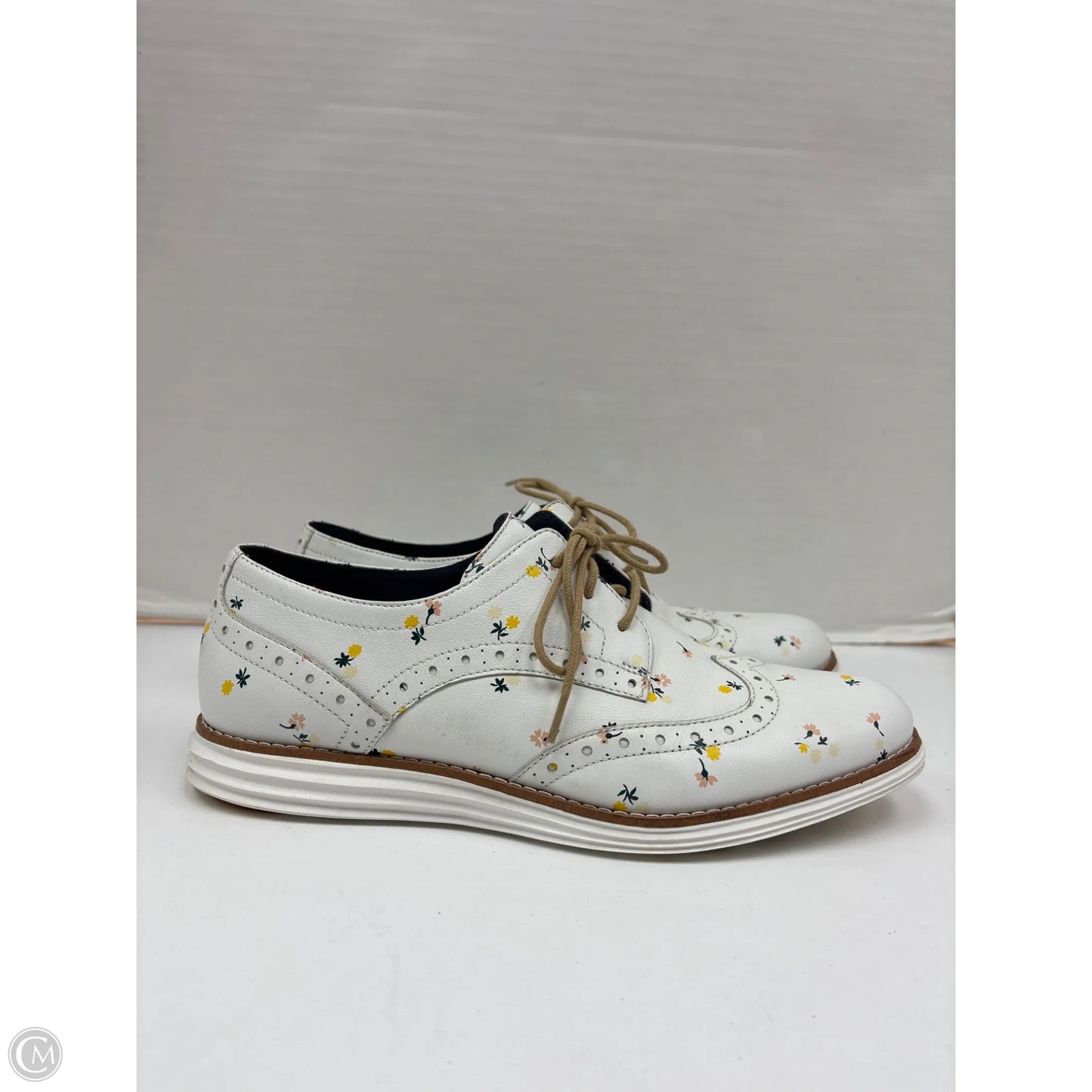 Shoes Flats By Cole-haan In White, Size: 8