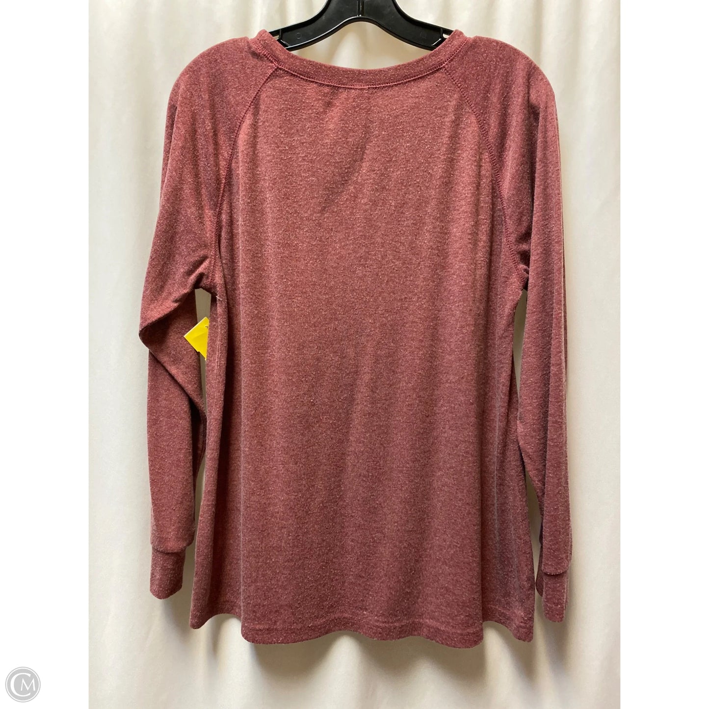 Top Long Sleeve By Clothes Mentor In Mauve, Size: M