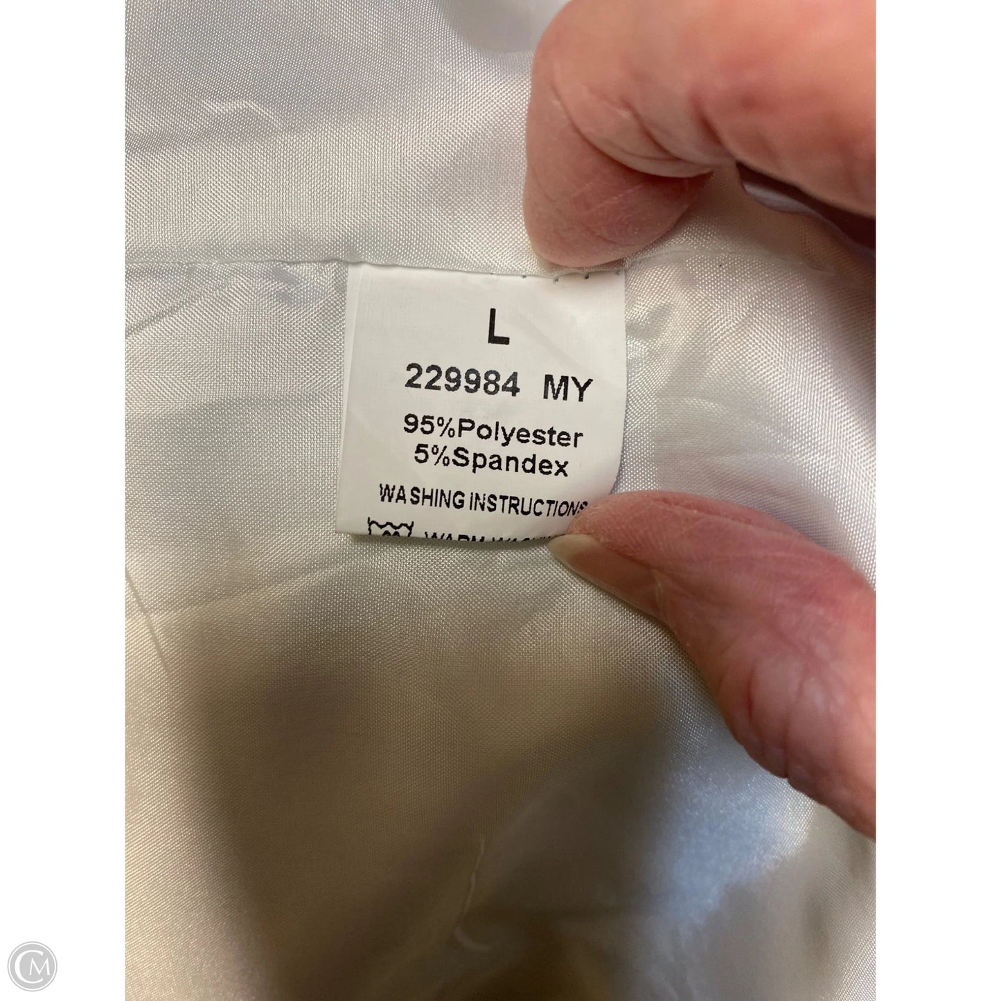 Blazer By Clothes Mentor In Multi-colored, Size: L